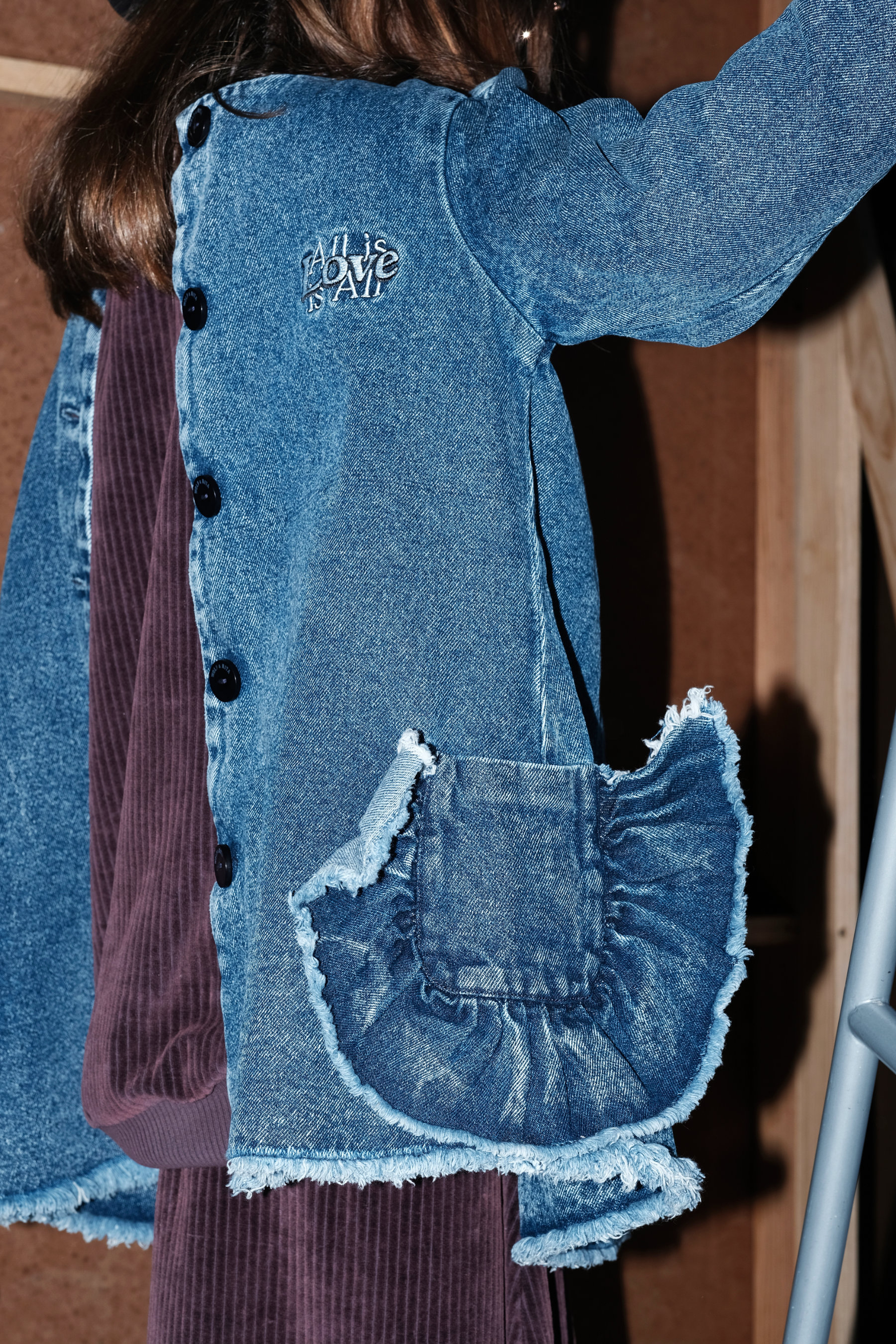                                                                                                                                                                                                                                   Eunice Denim Coat 